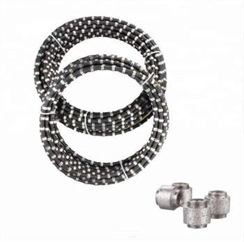 Резка алмазной канатной пилой